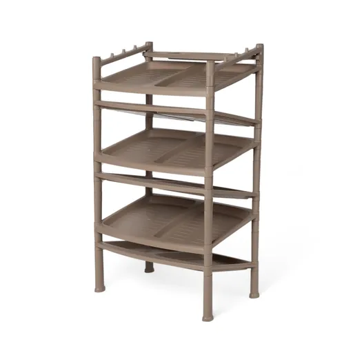 Botník 6 pater Brown 52 x 34 x 91 cm