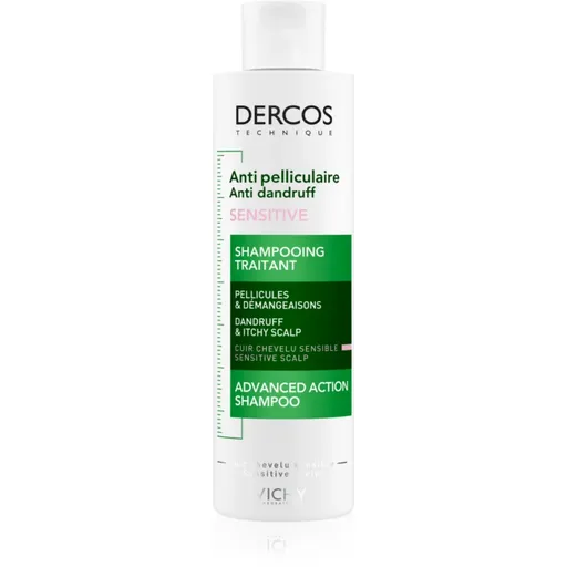 Vichy Dercos Anti-Dandruff Sensitive šampon zklidňující citlivou pokožku hlavy proti lupům 200 ml