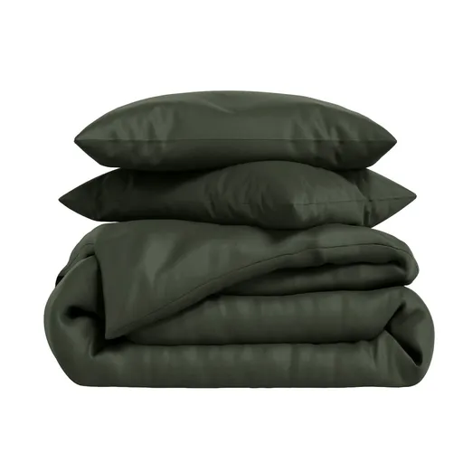 Jednolůžkové povlečení na přikrývku GRACE 140 x 200 cm, lesní zelená, tencel, Clarysse