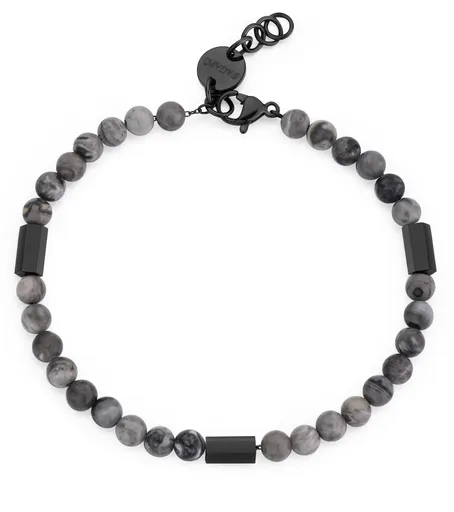 S'Agapõ Korálkový náramek s jaspisem Riot SRT15