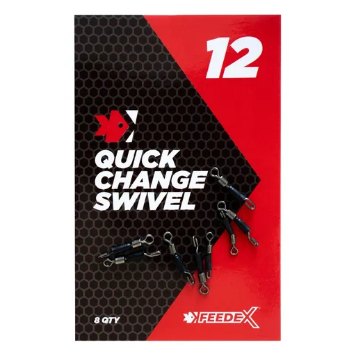 Feedr Expert Obratlíky Quick Change swivel 12 10ks,Feedr Expert Obratlíky Quick Change swivel 12 10ks