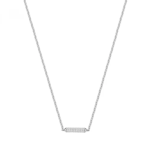Rosato Stříbrný náhrdelník s kubickými zirkony Bianca RZBI56