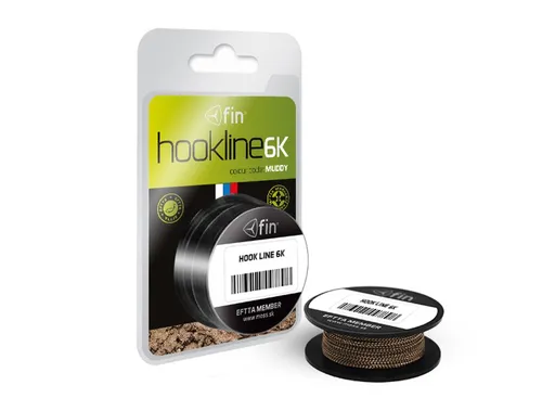 Delphin Šňůra HOOKLINE 6K Muddy 20m,Delphin Šňůra HOOKLINE 6K Muddy 20m