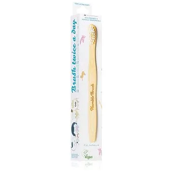 THE HUMBLE CO. Bamboo Brush Ultra-Soft, bílá (7350075690204)
