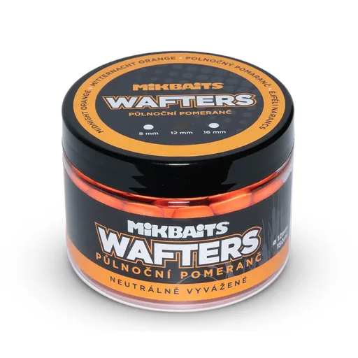 Mikbaits Boilie vyvážené nástrahy Wafters 150ml - Půlnoční pomeranč 12mm,Mikbaits Boilie vyvážené nástrahy Wafters 150ml - Půlnoční pomeranč 12mm