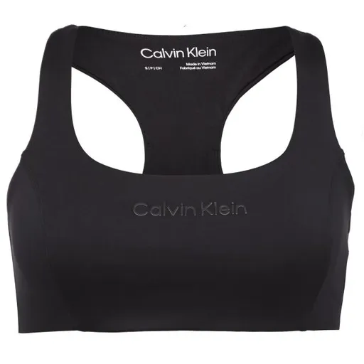 Calvin Klein WO - SPORTS BRA MEDIUM SUPPORT Dámská sportovní podprsenka, černá, velikost