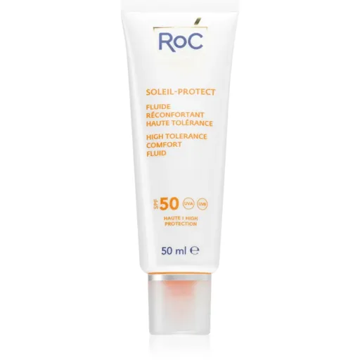 RoC Soleil Protect High Tolerance Comfort Fluid opalovací fluid na obličej SPF 50 50 ml