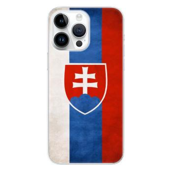 Odolné silikonové pouzdro iSaprio - Slovakia Flag - iPhone 15 Pro Max