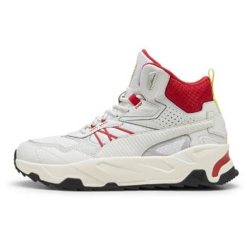 Puma FERRARI TRINITY MID WTR Pánské vycházkové boty, bílá, velikost 41