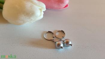 Shell pearl - hematit fülbevaló!
