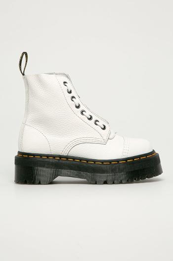 Kožené kotníkové boty Dr. Martens Sinclair 26261100-WHITE