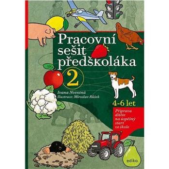 Pracovní sešit předškoláka 2: Příprava dítěte na úspěšný strt ve škole, 4-6 let (978-80-266-1778-5)