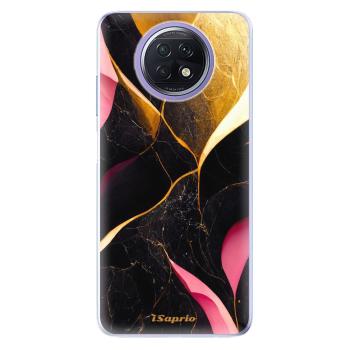 Odolné silikonové pouzdro iSaprio - Gold Pink Marble - Xiaomi Redmi Note 9T