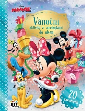 Vánoční aktivity se samolepkami do oken Minnie