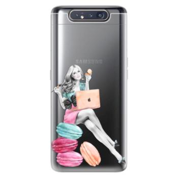 Odolné silikonové pouzdro iSaprio - Girl Boss - Samsung Galaxy A80