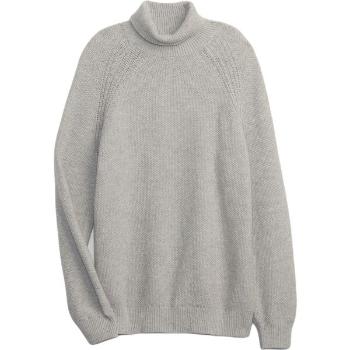 GAP SEEDSTITCH TURTLENECK Pánský svetr, šedá, velikost