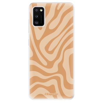 Odolné silikonové pouzdro iSaprio - Zebra Orange - Samsung Galaxy A41