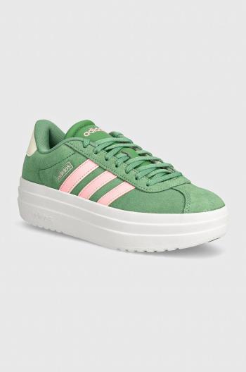 Sneakers boty adidas Vl Court Bold zelená barva, IH0365