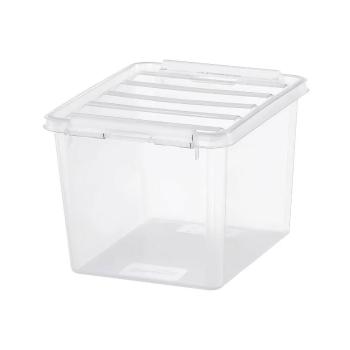 SmartStore Úložný box s bílými klipy Classic, 3 l