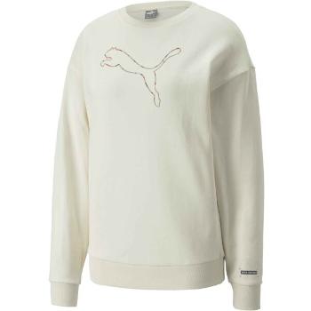 Puma BETTER CREW FL SWEATSHIRT Dámská mikina, béžová, velikost