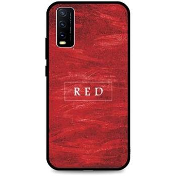 TopQ Kryt LUXURY Vivo Y20s pevný Red 70877 (Sun-70877)