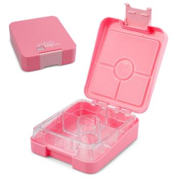 Klarstein Schmatzfatz easy, svačinový box, 4 přihrádky, 18 × 15 × 5 cm
