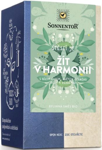 Štěstí je Žít v harmonii (čaj bio, bylinná směs, porcovaný, 27 g)