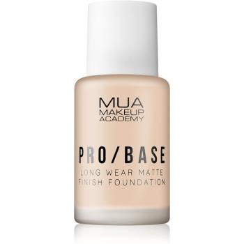 MUA Makeup Academy PRO/BASE tartós matt alapozó árnyalat #102 30 ml