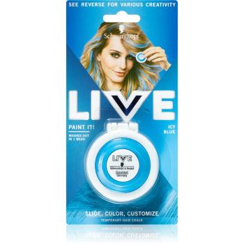 Schwarzkopf LIVE Paint It křída na vlasy odstín Icy Blue 3,5 g