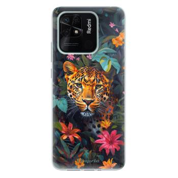 Odolné silikonové pouzdro iSaprio - Flower Jaguar - Xiaomi Redmi 10C