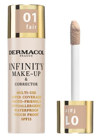 Dermacol Vysoce krycí make-up a korektor Infinity (Multi-Use Super Coverage Waterproof Touch) 20 g 04 Bronze