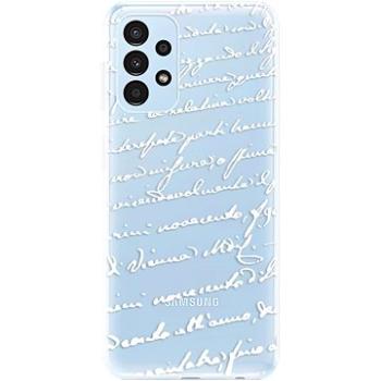 iSaprio Handwriting 01 pro white pro Samsung Galaxy A13 (hawri01w-TPU3-A13)