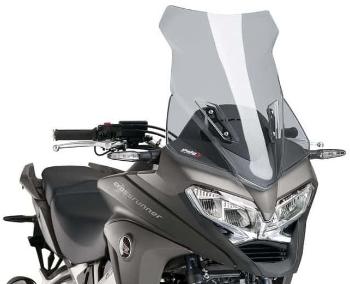 Motor plexi PUIG TOURING füstszínű, HONDA VFR 800 X Crossrunner-hez (2015-2016)