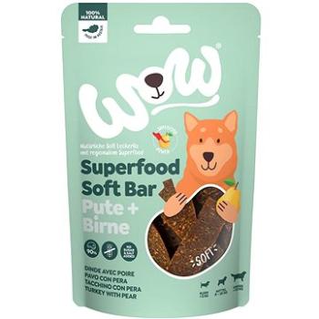 Wow pamlsky Superfood měkké proužky Krocan s hruškou 150 g (9120063684007)