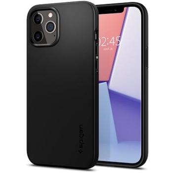 Spigen Thin Fit Black iPhone 12/iPhone 12 Pro (ACS01696)