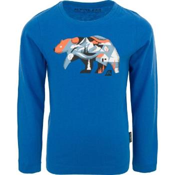 ALPINE PRO CREWO Gyerek póló, kék, méret 104-110