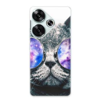 Odolné silikonové pouzdro iSaprio - Galaxy Cat - Poco F6