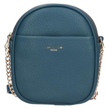 Dámská crossbody kabelka David Jones Cezza - modro-zelená