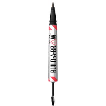 Maybelline Fix a gel na obočí Build A Brow (Brow Pen + Sealing Gel) 262 Black Brown