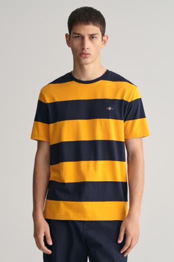 TRIČKO GANT BAR STRIPE SS T-SHIRT MEDAL YELLOW