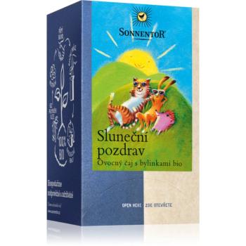 SONNENTOR Sluneční pozdrav BIO ovocný čaj dvoukomorový sáček 18x2,5 g