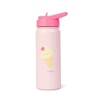 Saro Baby Thermos Bottle with Straw termoska s brčkem Ice Cream 500 ml