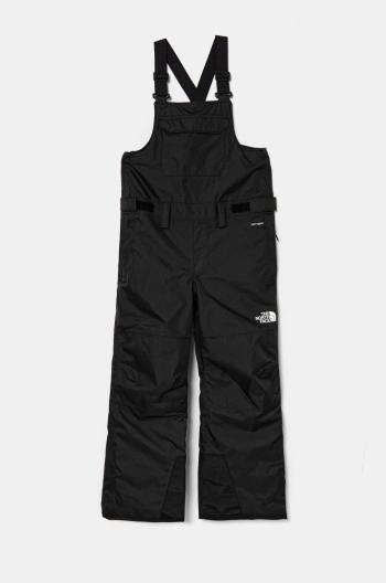 Dětské lyžařské kalhoty The North Face FREEDOM INSULATED BIB černá barva, NF0A88UZJK31