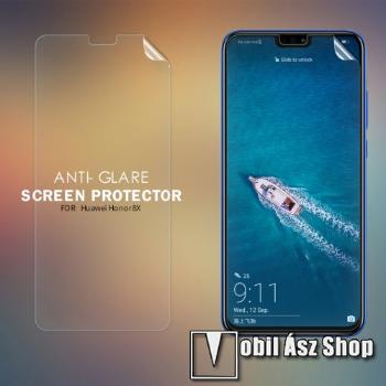 NILLKIN képernyővédő fólia - Anti-Glare - MATT! - 1db, törlőkendővel - HUAWEI Honor 8X / HUAWEI Honor View 10 Lite - GYÁRI