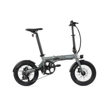 Skládací elektrokolo EOVOLT City 4-Speed 16"  šedá