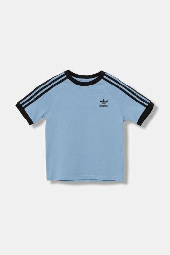 Detské bavlnené tričko adidas Originals vzorované, JV8580