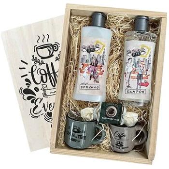 BOHEMIA GIFTS Dárková dřevěná bedna malá - Coffee (8595590770539)