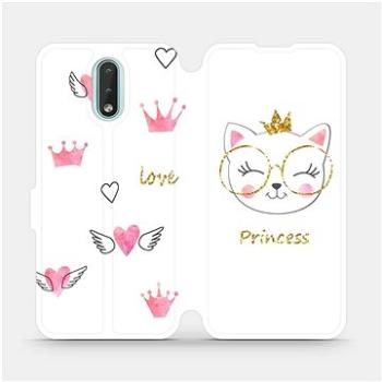 Flipové pouzdro na mobil Nokia 2.3 - MH03S Kočička princess (5903516157082)