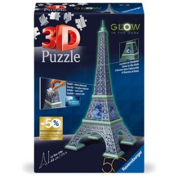 Ravensburger Puzzle Eiffelova věž - svítící ve tmě