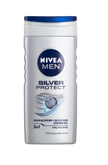 Nivea Men Silver Protect sprchový gel pro muže 250 ml